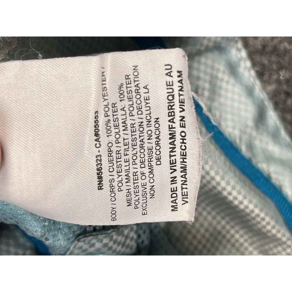 Nike Jacket Small Blue Storm Fit Full‎ Zip Hooded Windbreaker Running